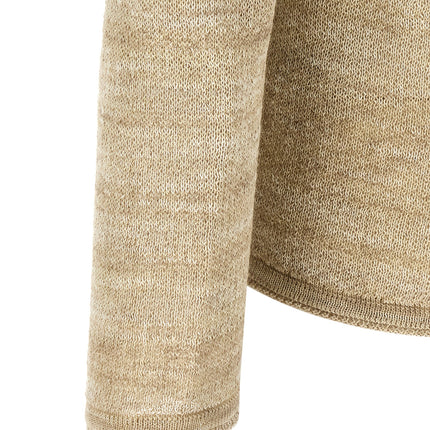 Roberto Collina Beige Cotton Cardigan