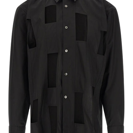 Comme Des Garçons Black Cotton Blouse