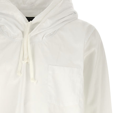 Comme Des Garçons White Cotton Blouse
