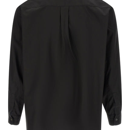 Comme Des Garçons Black Cotton Blouse