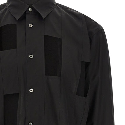Comme Des Garçons Black Cotton Blouse