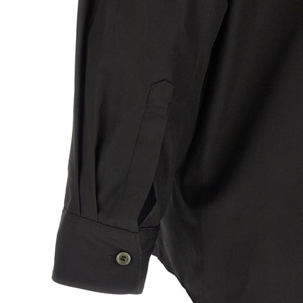 Comme Des Garçons Black Cotton Blouse