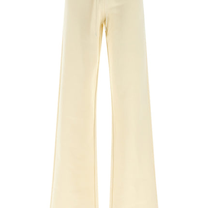 Balenciaga White Cotton Flared Pants