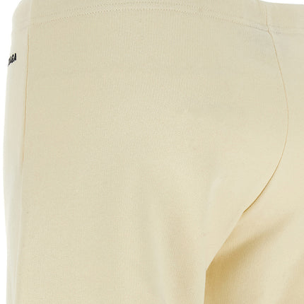 Balenciaga White Cotton Flared Pants