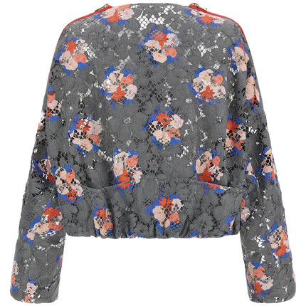 Fendi Gray Cotton Blazer