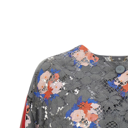 Fendi Gray Cotton Blazer