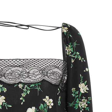 Dolce & Gabbana Black Sisal Tank Tops