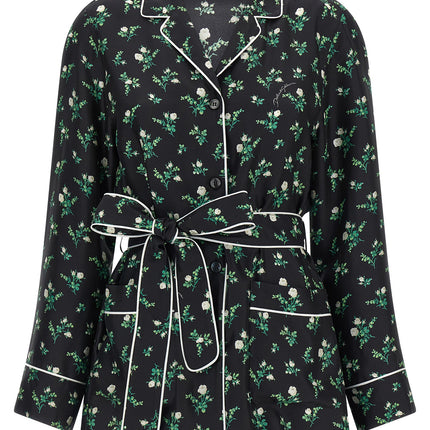 Dolce & Gabbana Black Silk Blouse