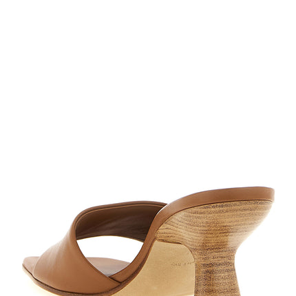 VICINI Brown Calfskin Shoes