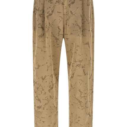 LAMINAR Beige Polyamide Casual Pants