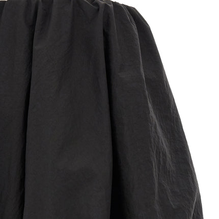 Y-3 Black Polyamide Long Skirt