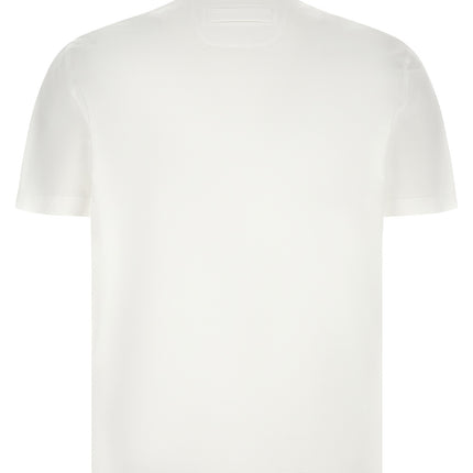 ZEGNA White Cotton Polo Shirt