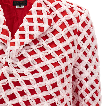 Comme Des Garçons Multicolor Polyester Blazer