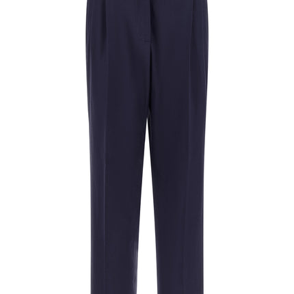 Alberto Biani Blue Cotton Pants