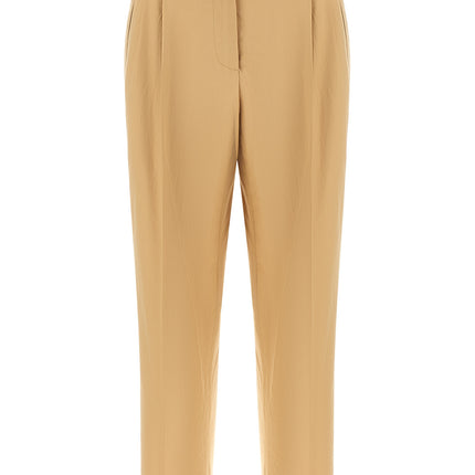Alberto Biani Beige Cotton Casual Pants