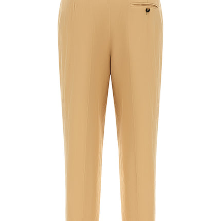 Alberto Biani Beige Cotton Casual Pants