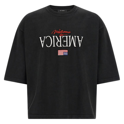 WILLY CHAVARRIA Black Cotton T-Shirt