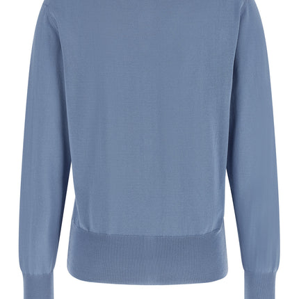 Vivienne Westwood Blue Cotton Cardigan