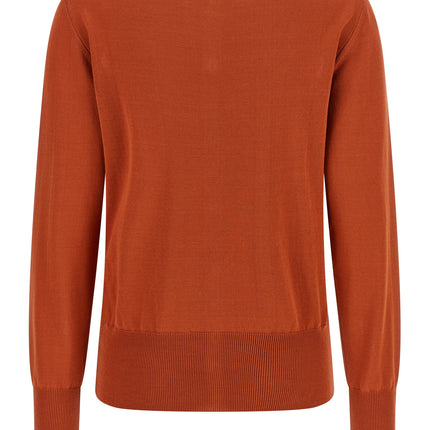 Vivienne Westwood Orange Cotton Cardigan