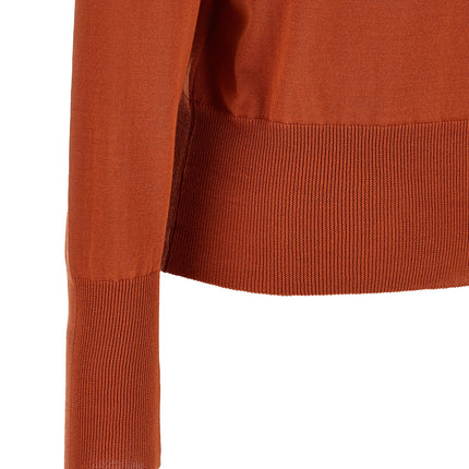 Vivienne Westwood Orange Cotton Cardigan