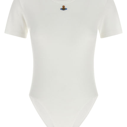 Vivienne Westwood White Cotton Bodysuit