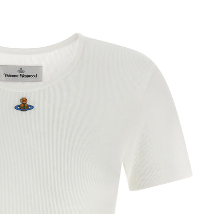 Vivienne Westwood White Cotton Bodysuit