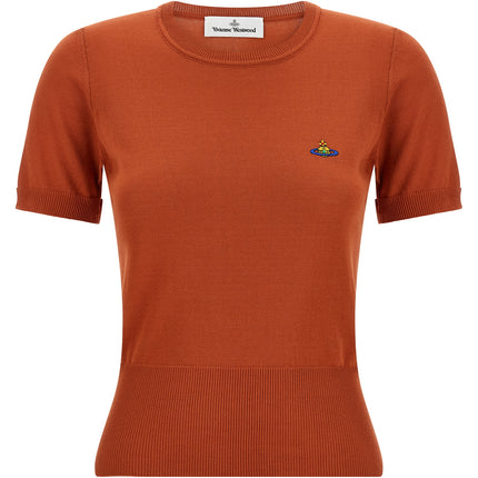 Vivienne Westwood Orange Cotton T-Shirt
