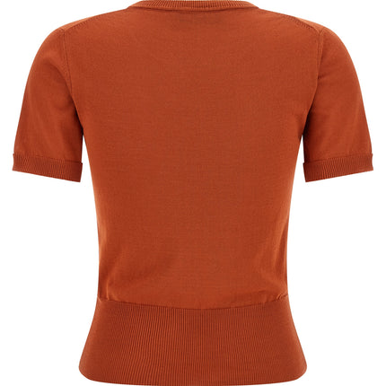Vivienne Westwood Orange Cotton T-Shirt