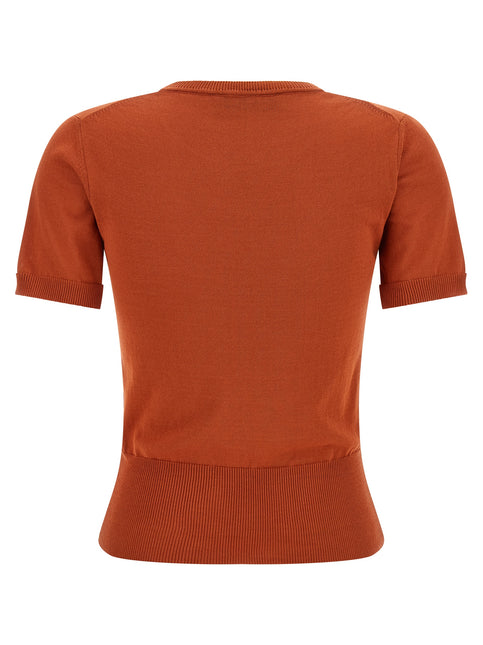 Vivienne Westwood Orange Cotton T-Shirt