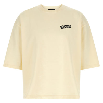 WILLY CHAVARRIA Bicolor Cotton T-Shirt