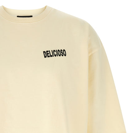 WILLY CHAVARRIA Bicolor Cotton T-Shirt