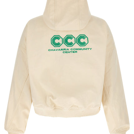 WILLY CHAVARRIA Bicolor Cotton Sweatshirt