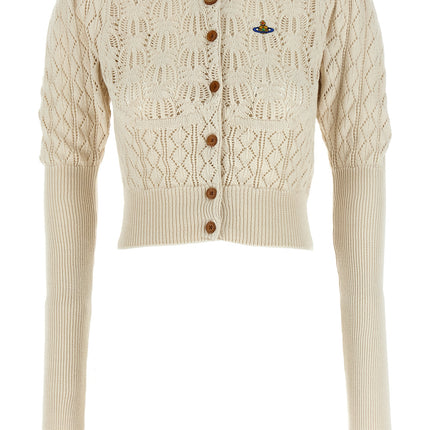 Vivienne Westwood Beige Cotton Cardigan