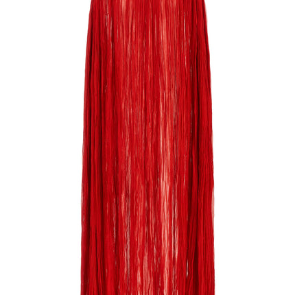 FEDERICA BONIFACI Multicolor Silk Long Dress