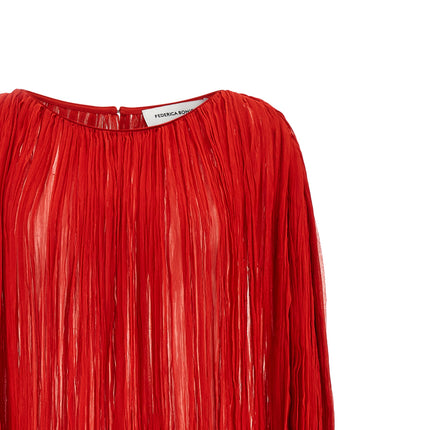 FEDERICA BONIFACI Multicolor Silk Long Dress