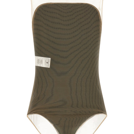 Courrèges Black Polyester Bodysuit