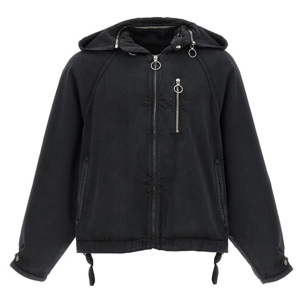 Namacheko Black Cotton Shell Jacket