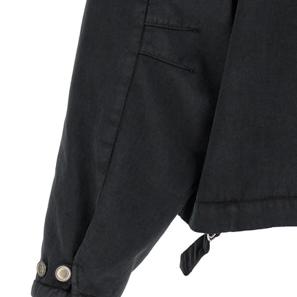 Namacheko Black Cotton Shell Jacket