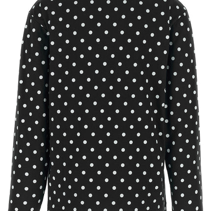 Comme Des Garçons Play Black Cotton Long Sleeve T-Shirt