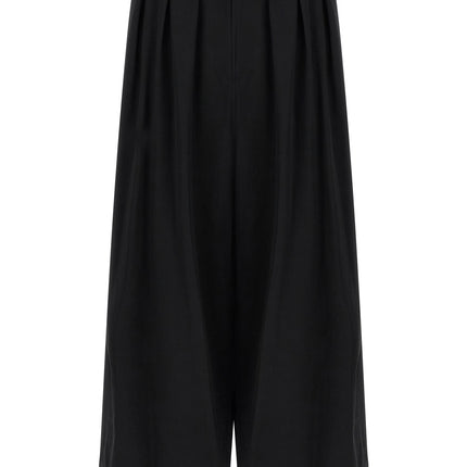Yohji Yamamoto Black Triacetate Casual Pants