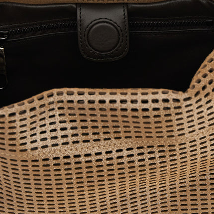 Brunello Cucinelli Brown Calfskin Handbag
