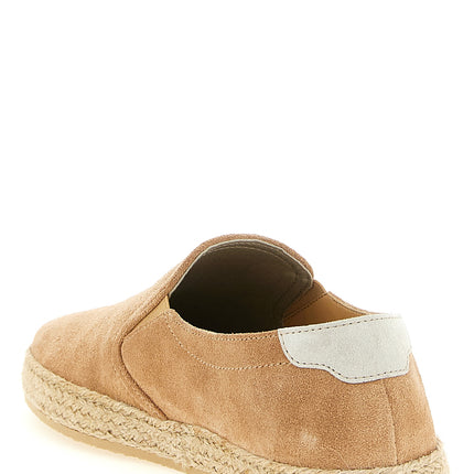 Brunello Cucinelli Beige Calfskin Espadrilles