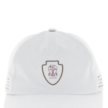 Brunello Cucinelli White Nylon Cap (Baseball Hat)