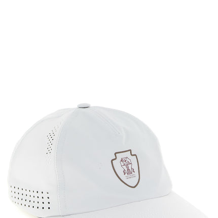 Brunello Cucinelli White Nylon Cap (Baseball Hat)