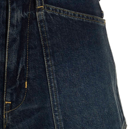 Kenzo Blue Cotton Bermuda Shorts