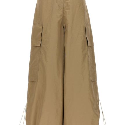 Palm Angels Beige Polyamide Casual Pants