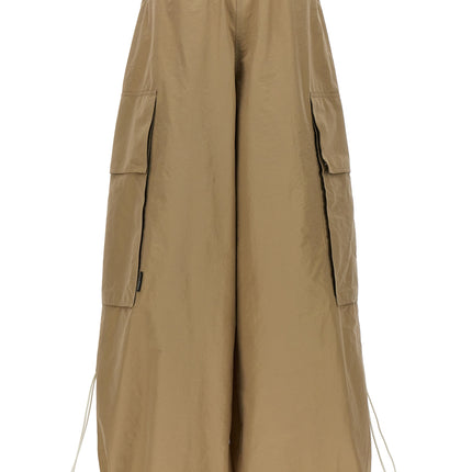 Palm Angels Beige Polyamide Casual Pants