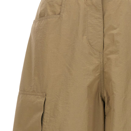Palm Angels Beige Polyamide Casual Pants