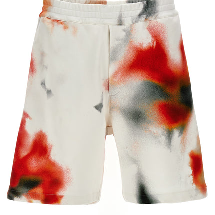 Alexander McQueen Multicolor Cotton Bermuda Shorts