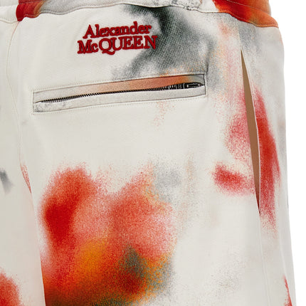 Alexander McQueen Multicolor Cotton Bermuda Shorts